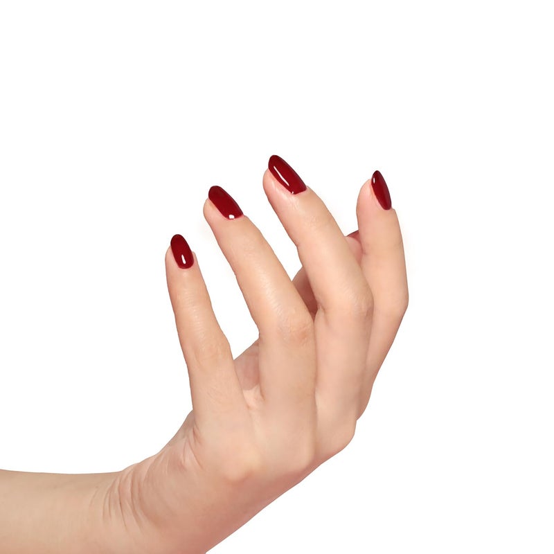 FZANEST FZANZEST Blood Red Gel Nail Polish, Fall Winter Gel Polish Nail Colors Translucent Burgundy Designs Manicure Gel Polish Soak Off - Image 3